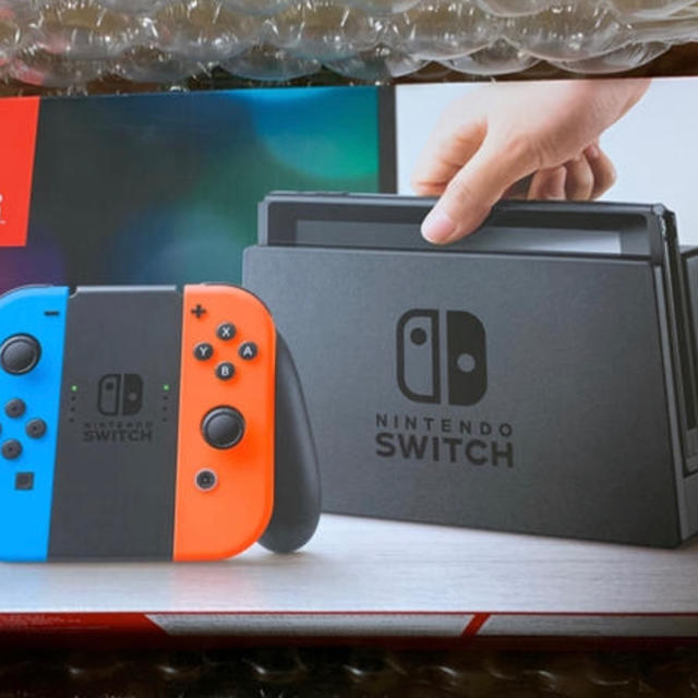 新品 ニンテンドースイッチ ネオンブルー ネオンレッド