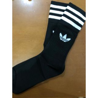 アディダス(adidas)のadidas ソックス 22〜24cm ブラック 1足(ソックス)