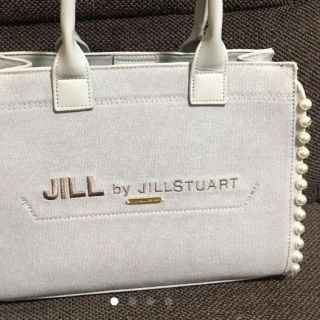 ジルバイジルスチュアート(JILL by JILLSTUART)のジルバイジルスチュアート パールライントートバッグ(トートバッグ)