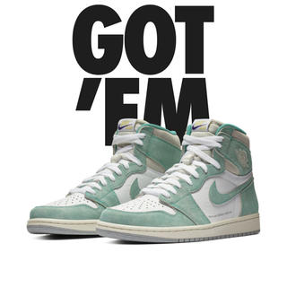 ナイキ(NIKE)のthe shy 様専用 jordan1  turbo Green 27.5 (スニーカー)