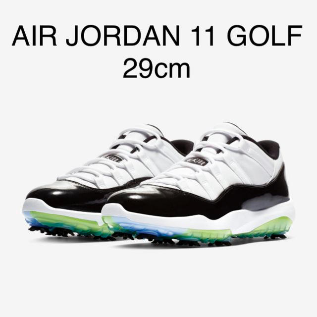 NIKE(ナイキ)の送料込 国内正規 29cm  NIKE AIR JORDAN 11 GOLF スポーツ/アウトドアのゴルフ(シューズ)の商品写真