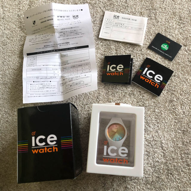 ice watch(アイスウォッチ)の月末お値下げ✨アイスウォッチ ICE sunset レインボー スモール レディースのファッション小物(腕時計)の商品写真