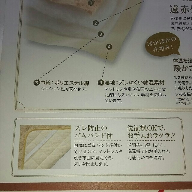 格安高評価 シャルレ - シャルレあったか敷きパットの通販 by