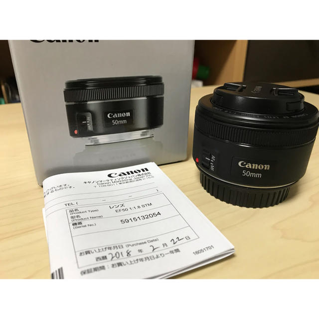 Canon(キヤノン)のキャノン Canon 50mm f1.8 STM スマホ/家電/カメラのカメラ(レンズ(単焦点))の商品写真