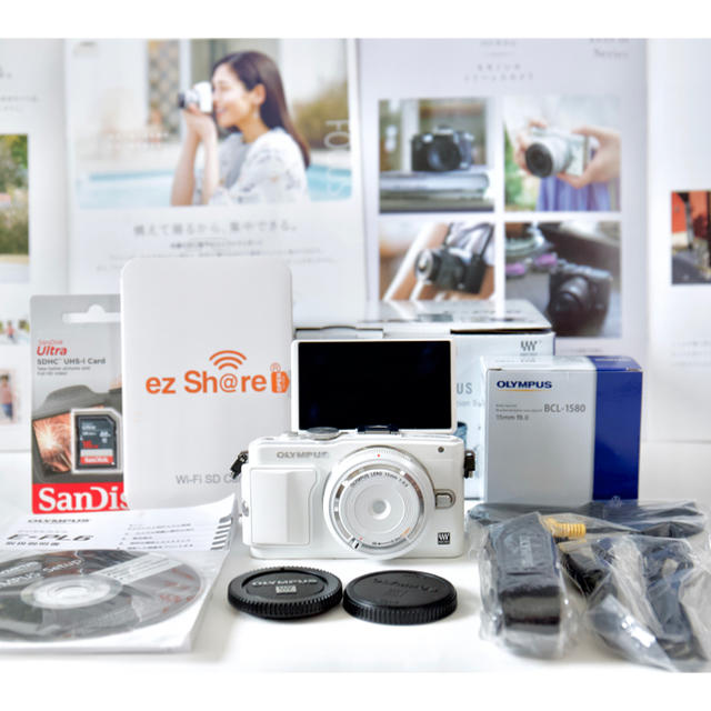 OLYMPUS(オリンパス)のオリンパス E-PL6  meeko様 専用 スマホ/家電/カメラのカメラ(ミラーレス一眼)の商品写真