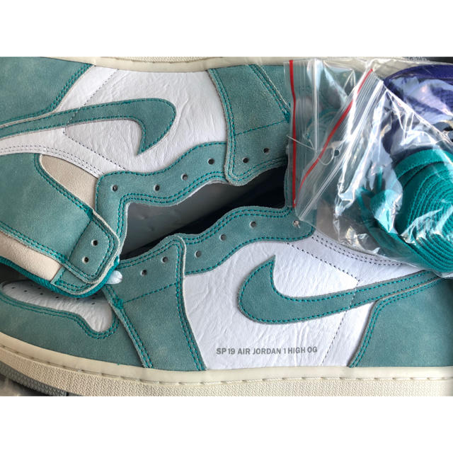 【30cm】NIKE AJ1 RETRO HIGH OG Turbo Green