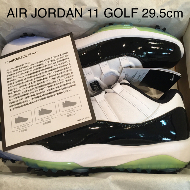 NIKE(ナイキ)の送料込 国内正規 29.5cm  NIKE AIR JORDAN 11 GOLF スポーツ/アウトドアのゴルフ(シューズ)の商品写真