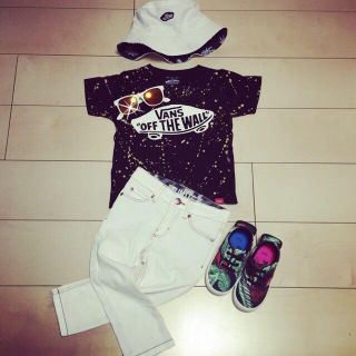 ヴァンズ(VANS)のVANS✖️SINGBOI Tシャツ(その他)