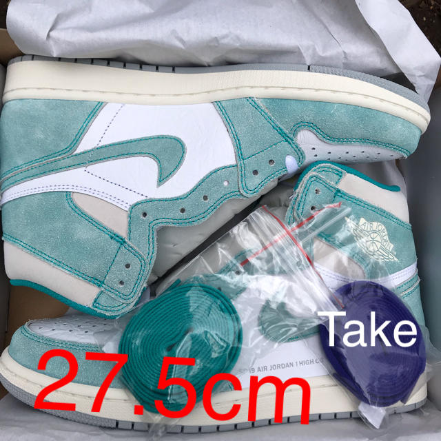 NIKE Air Jordan 1 OG Turbo Green 27.5cm