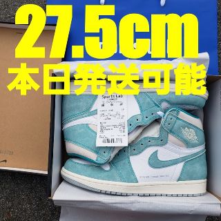 ナイキ(NIKE)のair jordan 1 retro high turbo green 27.5(スニーカー)