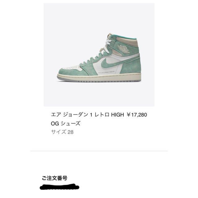 NIKE(ナイキ)のAIR JORDAN 1 TURBO GREEN 28cm メンズの靴/シューズ(スニーカー)の商品写真