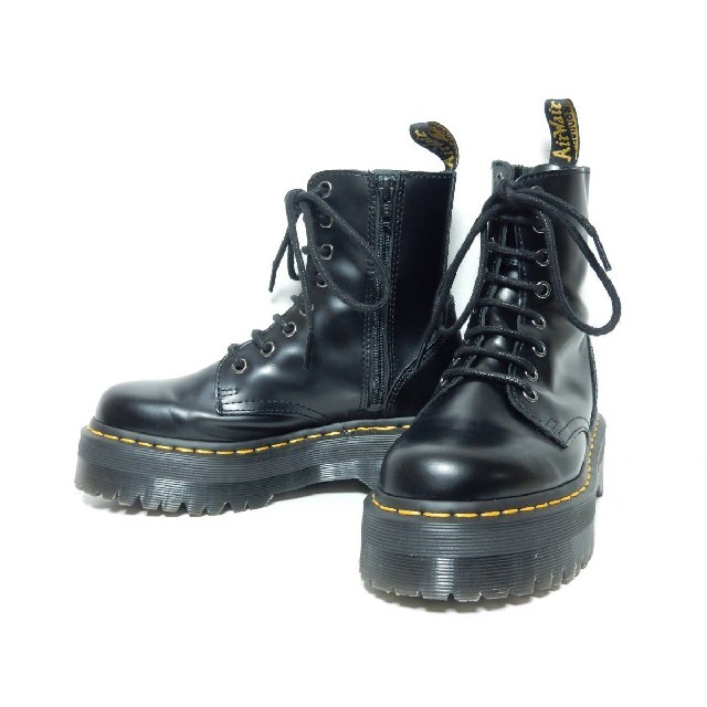 Dr.Martens(ドクターマーチン)の極上美品！2016AW限定！ドクターマーチンJADONダブルソール8ホールUK4 レディースの靴/シューズ(ブーツ)の商品写真