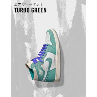 ナイキ(NIKE)のAIR JORDAN1 TURBO GREEN(スニーカー)