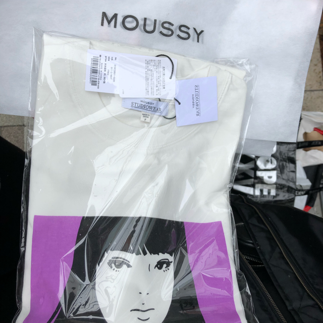 【専用】moussy studiowear bristol big Tシャツ 白