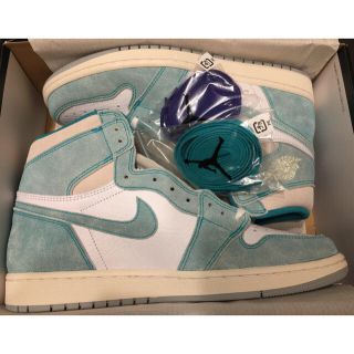 ナイキ(NIKE)の【16日まで】NIKE Air Jordan 1 "ターボグリーン" US9.5(スニーカー)