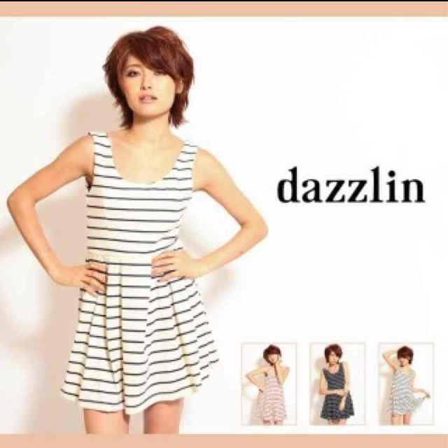 dazzlin(ダズリン)のdazzlin♡ボーダーワンピ レディースのワンピース(ミニワンピース)の商品写真
