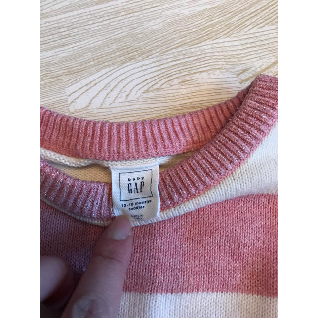 babyGAP(ベビーギャップ)のyuu♡様用　ベビーギャップ ニット セーター 80 キッズ/ベビー/マタニティのベビー服(~85cm)(ニット/セーター)の商品写真