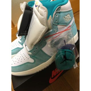 ナイキ(NIKE)のair jordan1 og turbo green 26.5㎝(スニーカー)