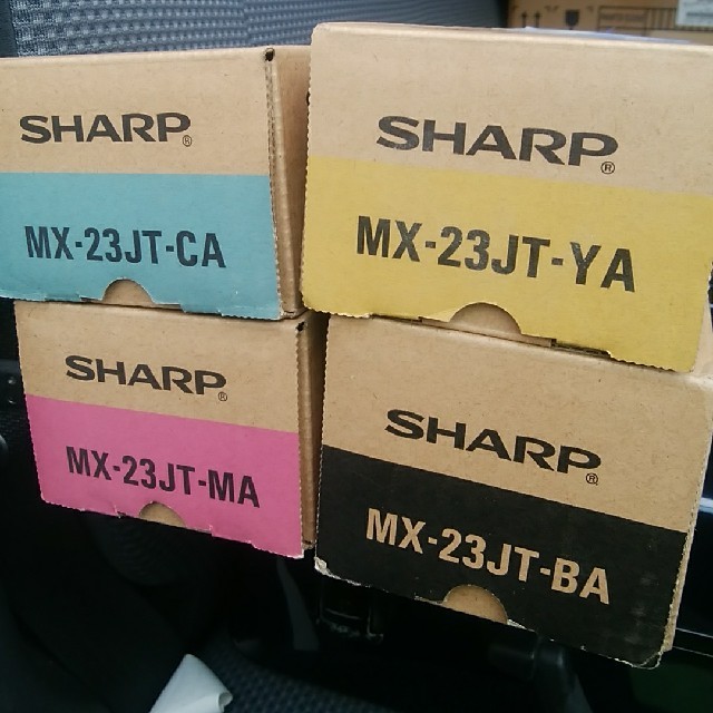 SHARP　コピー機純正トナー　MX2310/2514用 インテリア/住まい/日用品のオフィス用品(OA機器)の商品写真