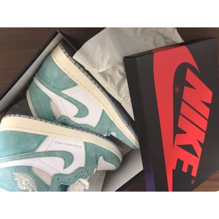 ナイキ(NIKE)のNIKE AIR JORDAN 1 ターボグリーン(スニーカー)