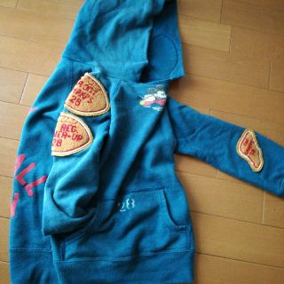 デニムダンガリー(DENIM DUNGAREE)のデニム&ダンガリーパーカー130(Tシャツ/カットソー)