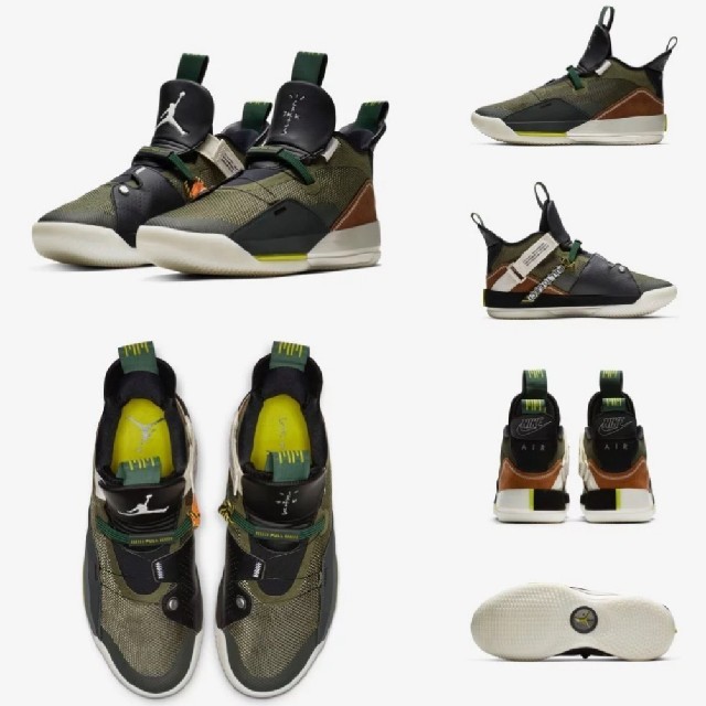 NIKE(ナイキ)のTRAVIS SCOTT X NIKE AIR JORDAN 33 26.5cm メンズの靴/シューズ(スニーカー)の商品写真