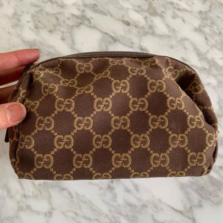 グッチ(Gucci)のたっぷり入ります⭐️GUCCI 化粧ポーチ (ポーチ)