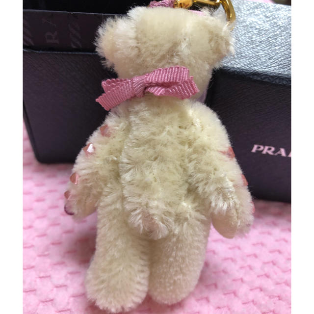 PRADA(プラダ)のプラダ ベアキーホルダー バッグチャーム レディースのファッション小物(キーホルダー)の商品写真