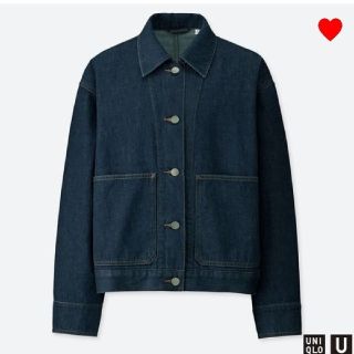 ユニクロ(UNIQLO)の2019春夏 新作 UNIQLO U ユニクロユー   デニムジャケット XL(Gジャン/デニムジャケット)