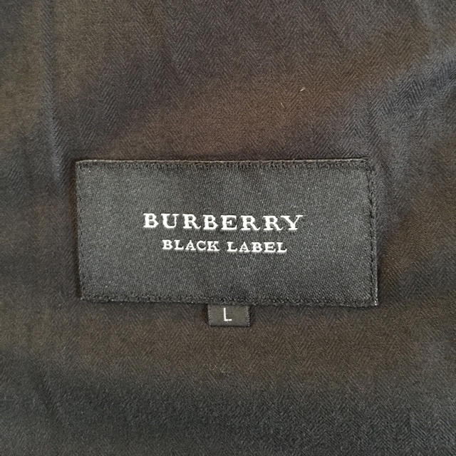 BURBERRY BLACK LABEL(バーバリーブラックレーベル)のバーバリー ブラックレーベル ライダース 革 メンズのジャケット/アウター(ライダースジャケット)の商品写真