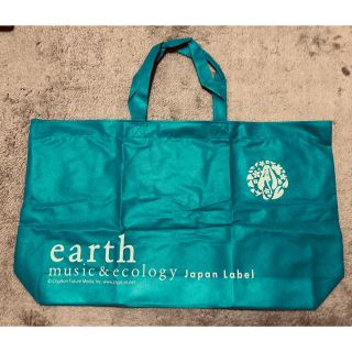 アースミュージックアンドエコロジー(earth music & ecology)の未使用非売品earth music&ecology初音ミクコラボショップバッグ(その他)