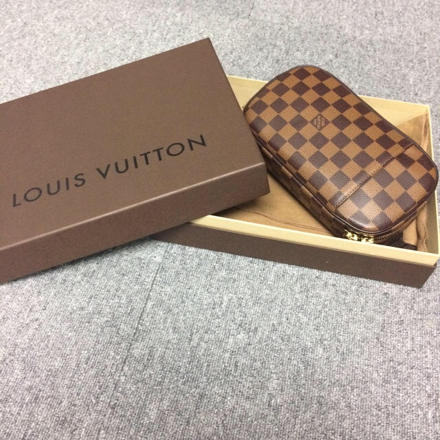 LOUIS VUITTON(ルイヴィトン)のスペシャルオーダー品 ダミエライン・ポシェット・ガンジュ メンズのバッグ(ボディーバッグ)の商品写真