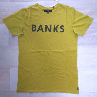 ロンハーマン(Ron Herman)のBANKS　Tシャツ　USサイズ　S（日本サイズL）SMTS0001(Tシャツ/カットソー(半袖/袖なし))