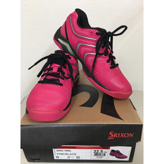 Srixon(スリクソン)のSRIXON PROSPIDER2 22.5cm スポーツ/アウトドアのテニス(シューズ)の商品写真