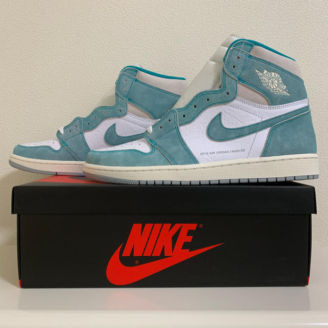 NIKE(ナイキ)のNIKE AIR JORDAN 1 TUBRO GREEN 30.0cm メンズの靴/シューズ(スニーカー)の商品写真