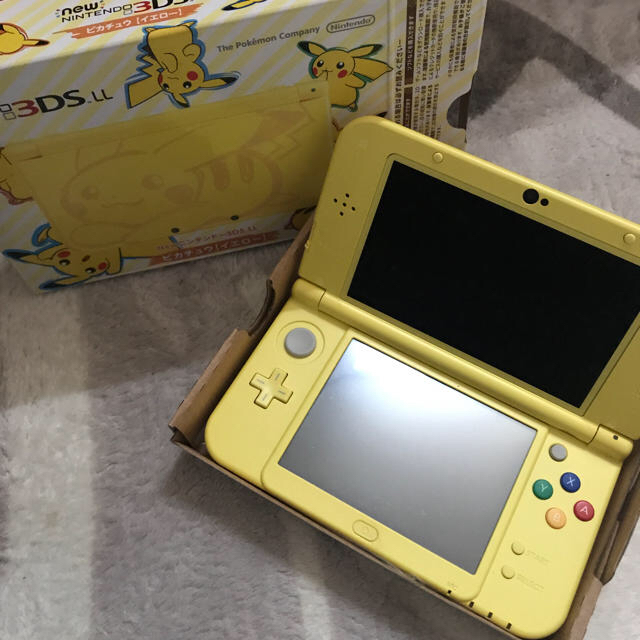 ニンテンドー3ds 値下 New任天堂3ds Ll ピカチュウ イエロー 限定版 3ds Dsソフトの通販 By あしす S Shop ニンテンドー3dsならラクマ