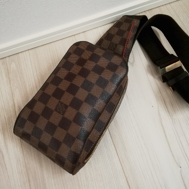 LOUIS VUITTON(ルイヴィトン)の美品　ダミエ　ジェロニモス メンズのバッグ(ウエストポーチ)の商品写真