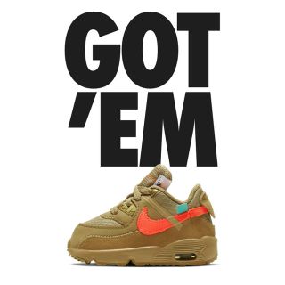 ナイキ(NIKE)のthe ten air max 90 15cm(スニーカー)