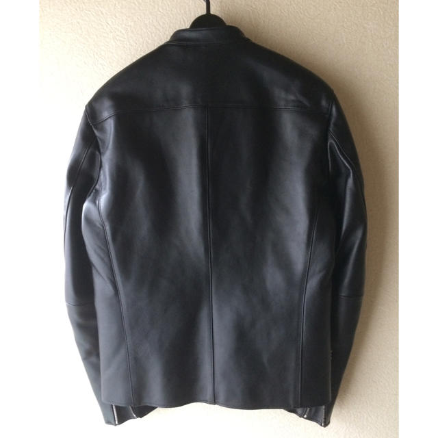 シングルライダースジャケット メンズのジャケット/アウター(ライダースジャケット)の商品写真