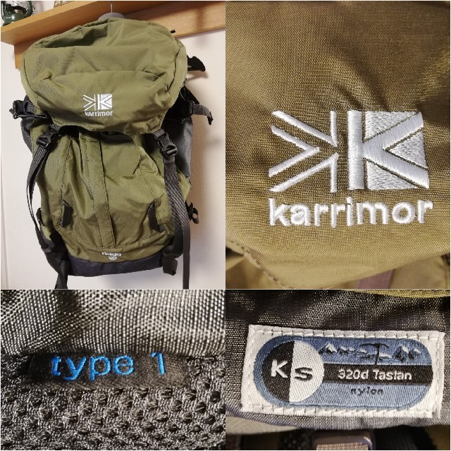karrimor(カリマー)の未使用品　カリマー　リッジ30　マッチャ　タイプ１ スポーツ/アウトドアのアウトドア(登山用品)の商品写真