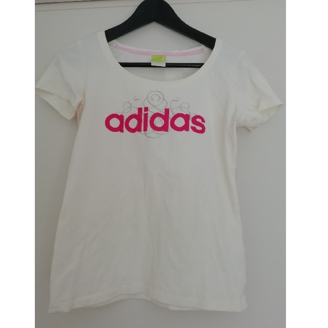 adidas(アディダス)のアディダス　Tシャツ　L サイズ レディースのトップス(Tシャツ(半袖/袖なし))の商品写真