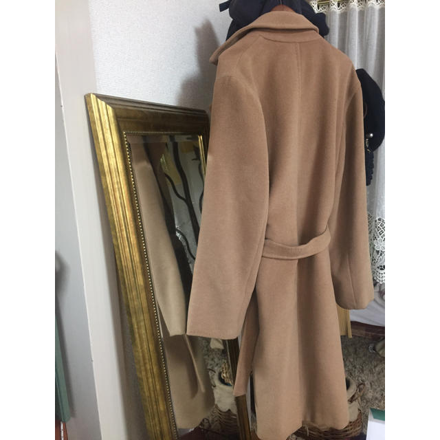 Max Mara(マックスマーラ)のMaxMara camel coat 訳あり レディースのジャケット/アウター(ロングコート)の商品写真