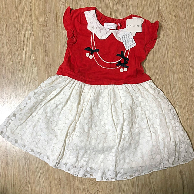 WILL MERY(ウィルメリー)のウィルメリー 新品 ワンピース 130センチ キッズ/ベビー/マタニティのキッズ服女の子用(90cm~)(ワンピース)の商品写真