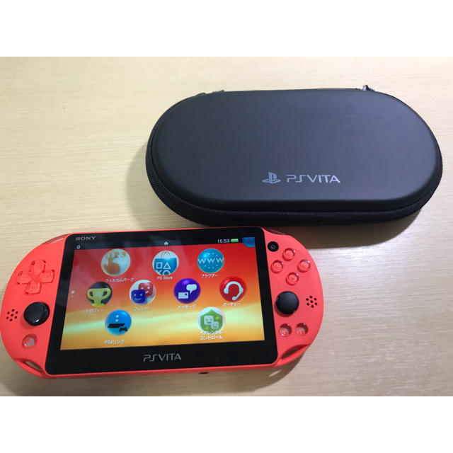 PlayStation Vita ネオンオレンジ携帯用ゲーム機本体