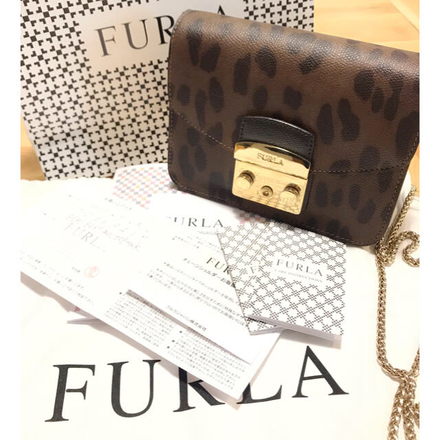 Furla(フルラ)の新品 未使用 FURLA フルラ メトロポリス ヒョウ柄 レディースのバッグ(ショルダーバッグ)の商品写真