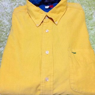 トミーヒルフィガー(TOMMY HILFIGER)のTOMMY 黄色ビッグシャツ＊(シャツ/ブラウス(長袖/七分))