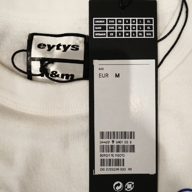 H&M eytys コラボTシャツ