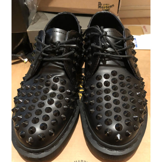 DR.MARTENS☆HARLEN スタッズ ブーツ シューズ - ブーツ