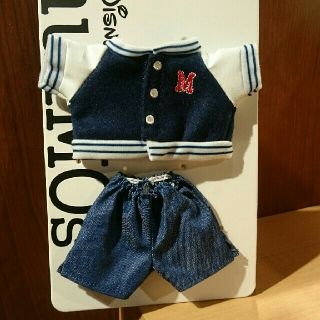 ディズニー(Disney)のnuiMOs スタジャン&デニムパンツ
(キャラクターグッズ)