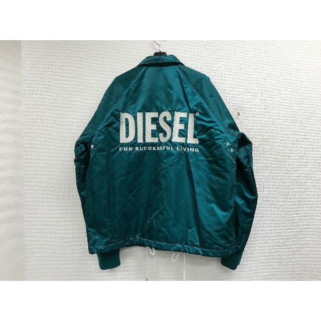 DIESEL(ディーゼル)の美品18AWディーゼルJ-AKIOコーチジャケット☆L★グリーン メンズのジャケット/アウター(ナイロンジャケット)の商品写真